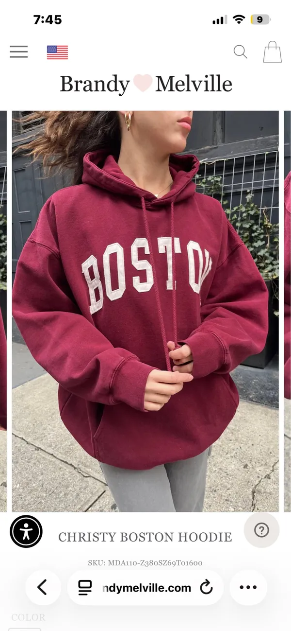 Brandy Melville hoodie  - Image 2