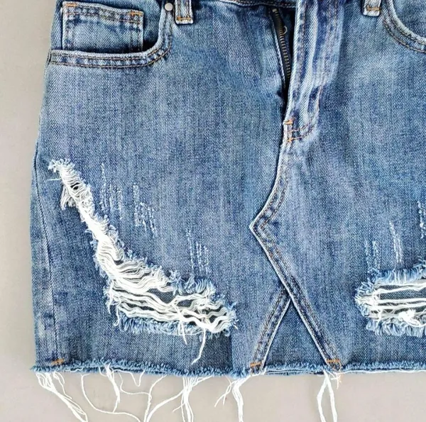 PacSun NWOT!  Mini Denim Skirt - Image 4