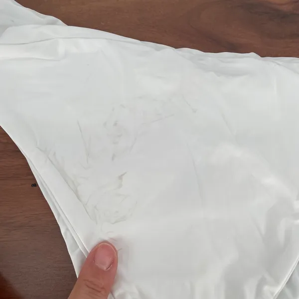 Lulus‎ White One Shoulder Cutout Swim Top Bikini Beach Resort XL - Image 4