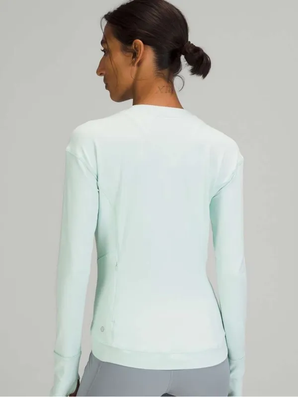 Lululemon Close to Crossing Long Sleeve *Rulu in Delicate Mint - Size: 2 - Image 2