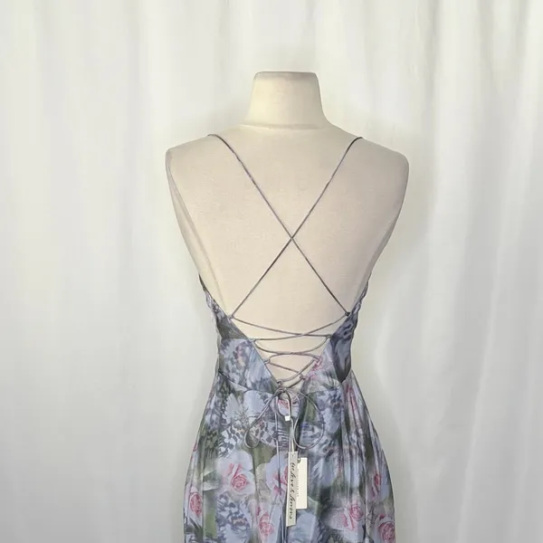 NWT!! Anthropologie FOR LOVE & LEMONS Elea Floral Ruffle Maxi Dress Medium‎ - Image 10