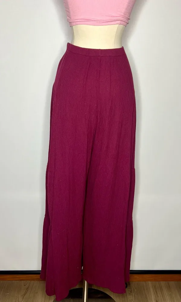 Free People Wide Leg Pants - Image 5