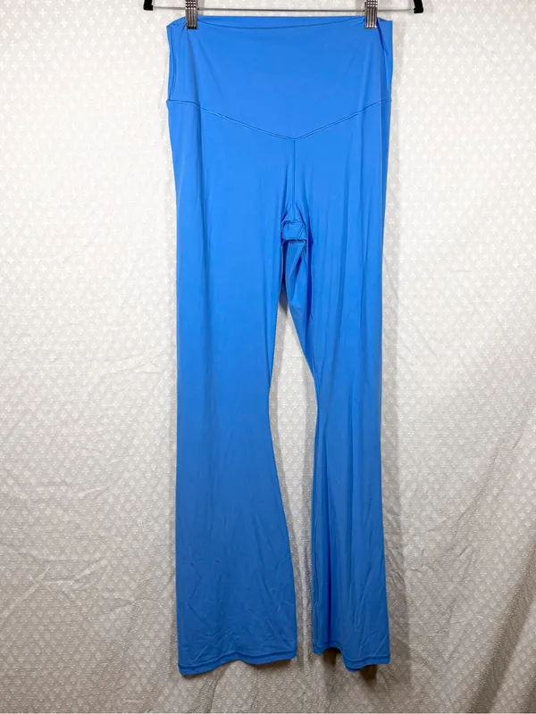 Aerie Offline Women‎ Leggings Sz XL Long Blue Real Me Extra Bootcut High Rise - Image 2