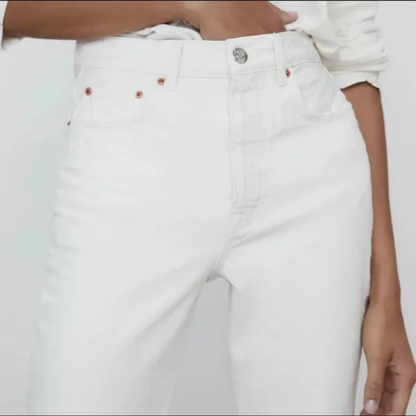 Zara the Bliss straight off-white jeans - Image 7