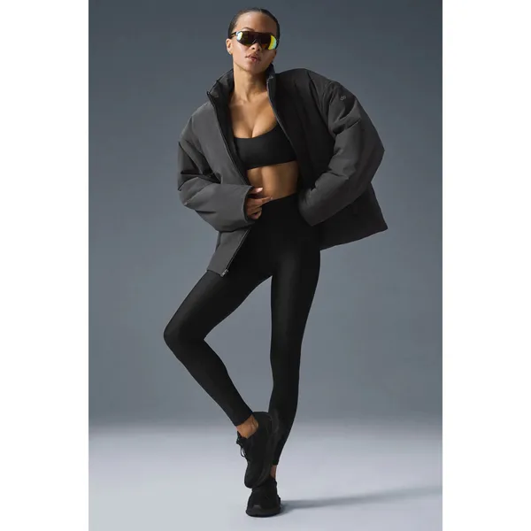 Alo Yoga Stretch Woven Notable Jacket Anthracite M - Image 2
