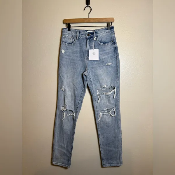 Pistola Presley High Rise‎ Relaxed Roller Jeans in Primetime - Image 3