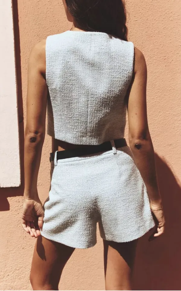 ZARA Textured Two-Piece Set - Image 3