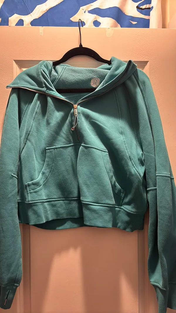Lululemon Funnel Neck Scuba oceanic blue - Image 4