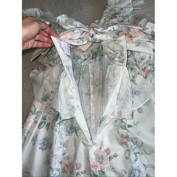 Selkie Mrs. Darcy Weekender Jumpsuit XS NWT Floral Wide Leg Cottagecore - Image 15
