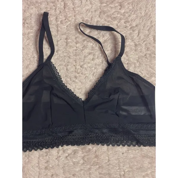 Nwt AUDEN Sheer BRA SIZE Small‎ Black - Image 3