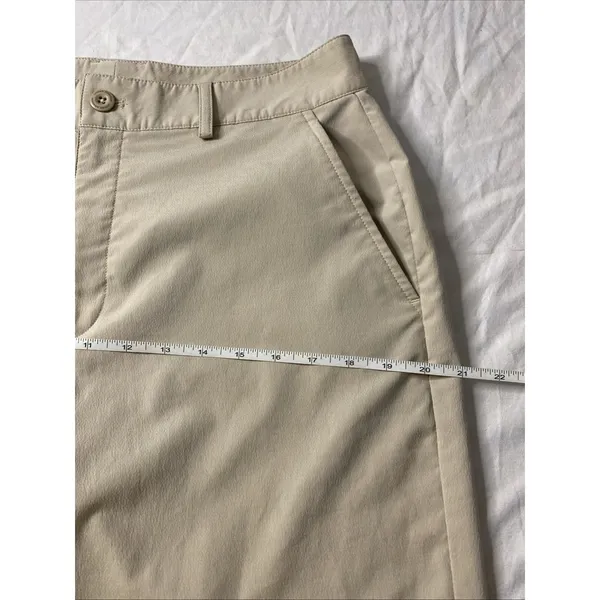 Under Armour Golf Pants‎ Women 32 Khaki Beige Stretch Chino Performance Trousers - Image 6