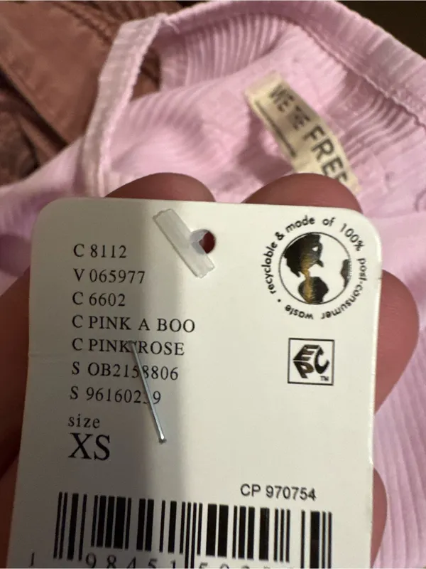 NWT Free People We The Free Mia Tank - pink a boo pink rose - XS, Medium - Image 11