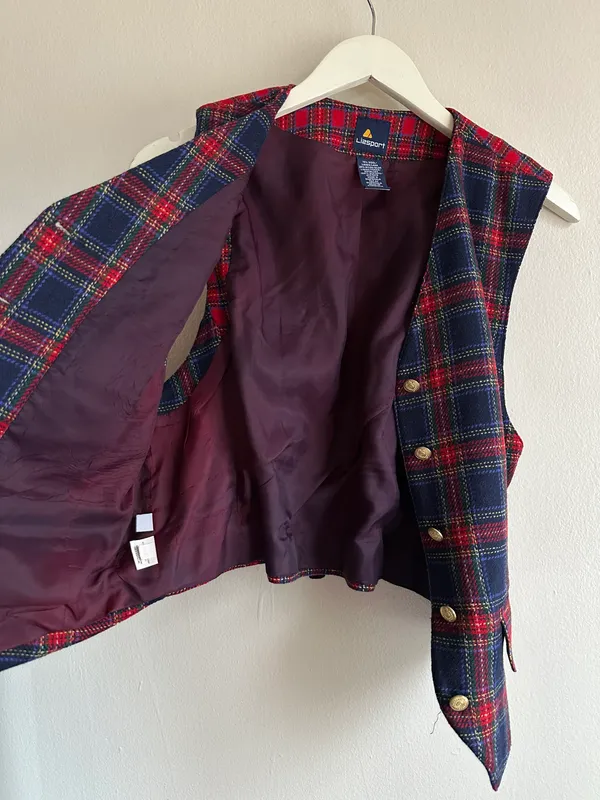 Liz Claiborne Wool Vest - Image 6