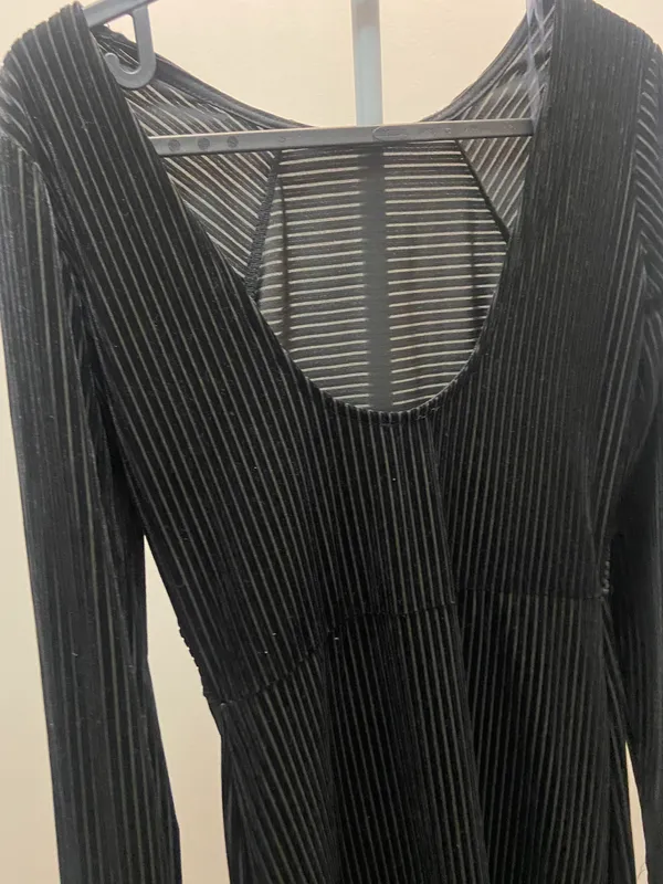 Black Long Sleeve Dress - Image 8