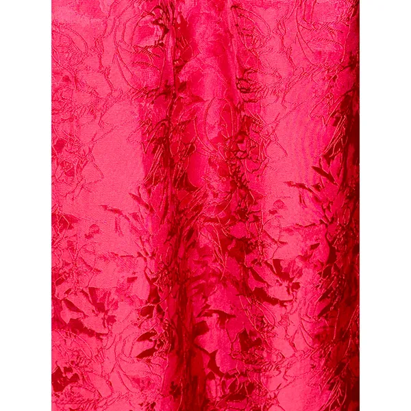 NWT Babyboo Saoirse Red Floral Jacquard Strapless Fit & Flare Midi Dress Size S - Image 11