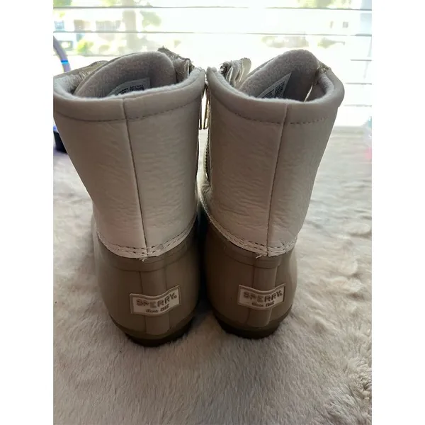 Sperry Women's Saltwater Core Leather Rain Boots Multicolor Size 8 - Image 2