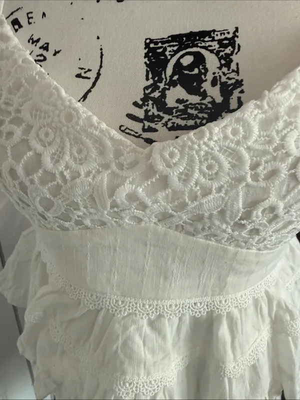 Altar'd State Kendall Crochet Babydoll Top - Image 12