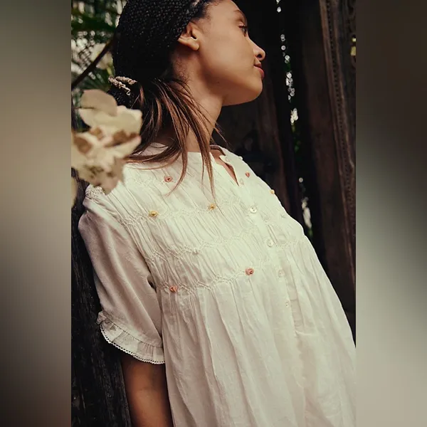 Free people Victoria Babydoll Romper - Image 3