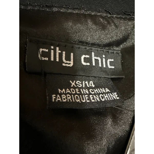 NEW City Chic Black Floral Lace Corset Sleeveless Maxi Sheath Dress Size XS - Image 6