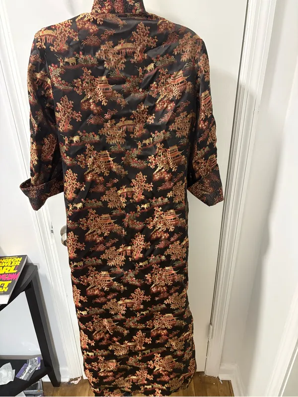 90s Shanghai duster jacket Black - Image 10