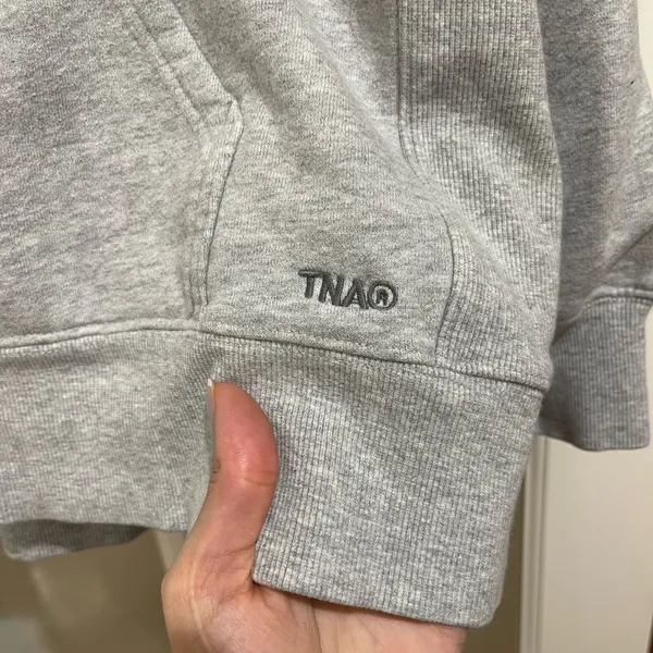 Aritzia TNA Gray Hoodie and Sweatpants Set - Image 3