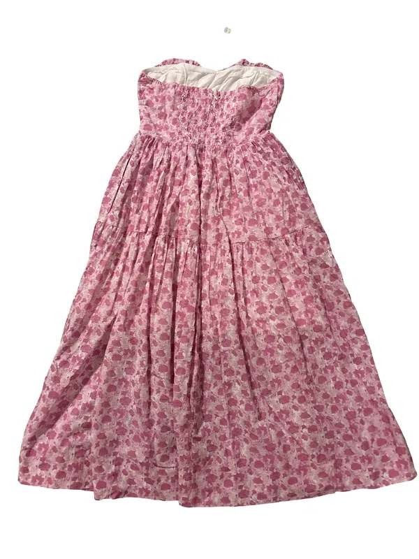 Lush White and Pink Floral Sundress - Image 2