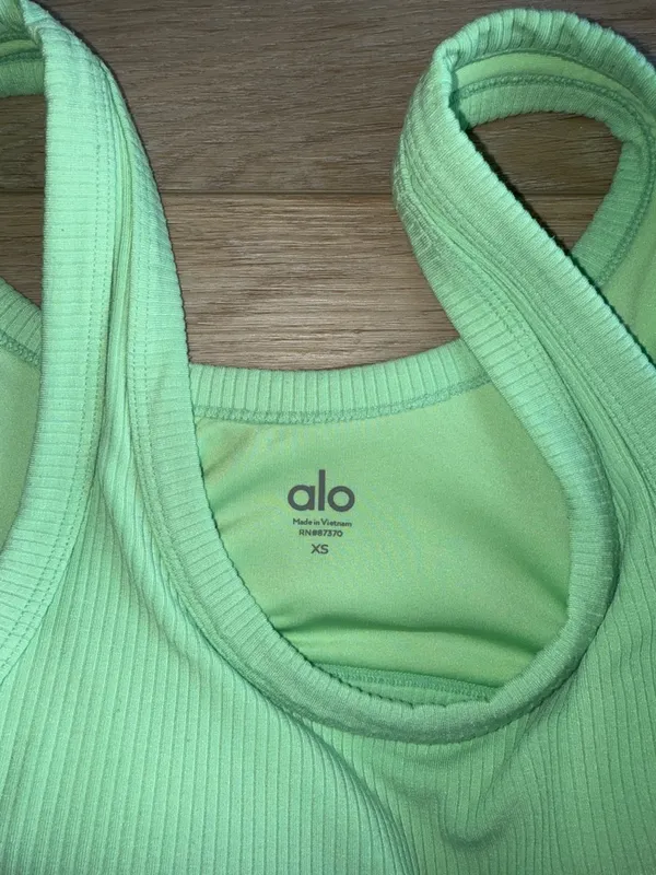 ALO Ribbed Sports Bra - Image 4