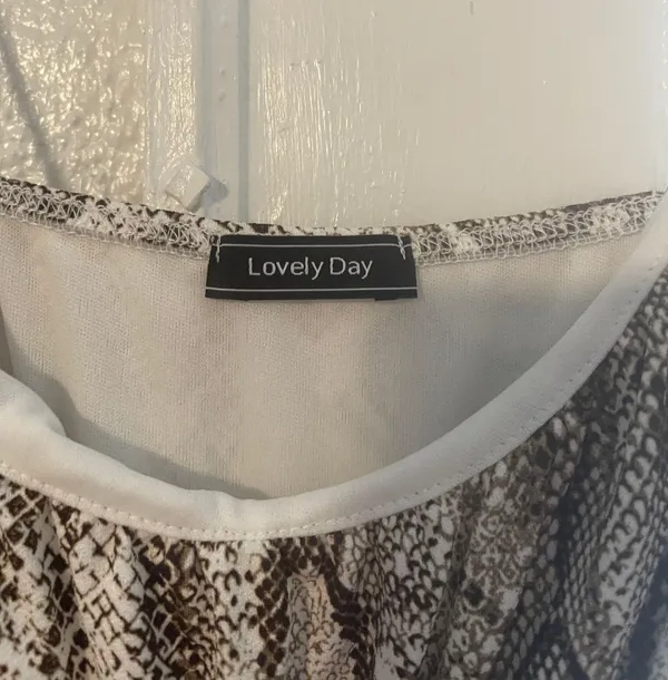 Snakeskin Mini Dress - Image 6