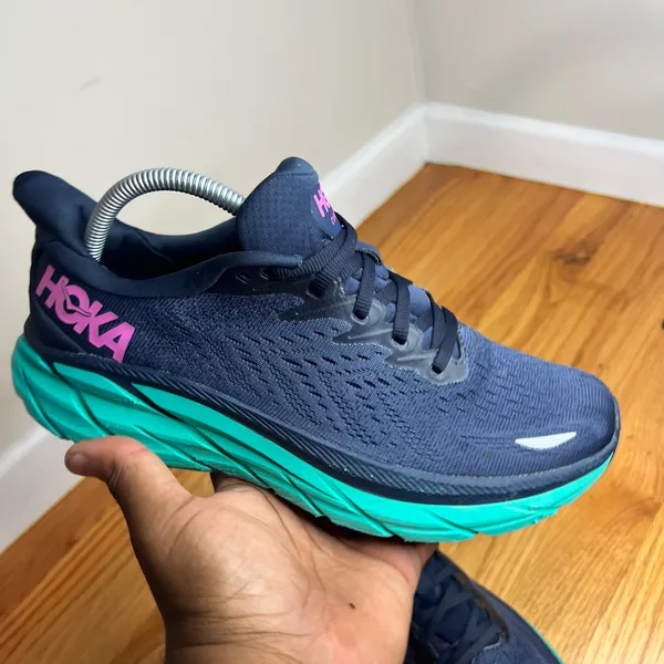 Hoka One One Clifton 8 “Outer Space Atlantic” 1119394 OSAT Size 8.5W NO BOX - Image 9
