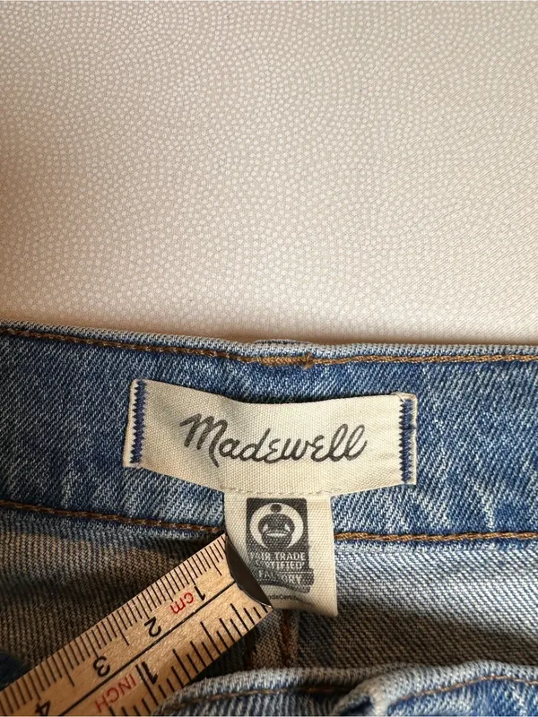 Madewell The Perfect Vintage Jean Womens 28 High Rise Slim Straight - Image 6