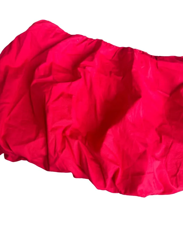 SNDYS Revolve Freja Bubble Skirt Bright Red Mini Length Size XS Women's NWT - Image 4