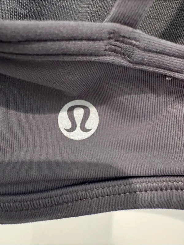 Lululemon Sports Bra- Charcoal Gray - Image 3