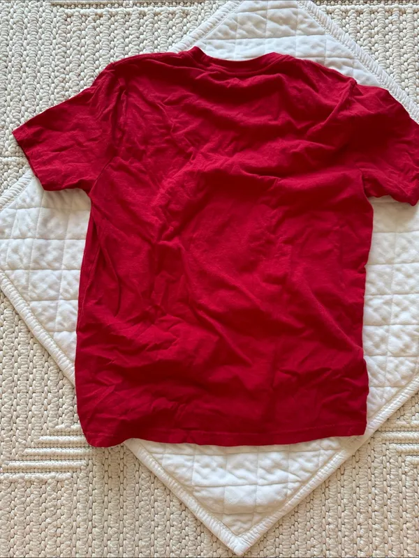 Old Navy Disney Red Lunar New Year Tee with Mulan and Horse Graphic - Image 7