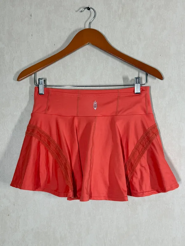 Free People Movement Women’s Pleats & Thank You Skort Skirt in Electric Sunset M - Image 6