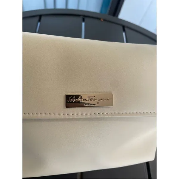 Salvatore Ferragamo Parfums Cosmetic Perfume Clutch Pouch Bag Turkish Airline - Image 7