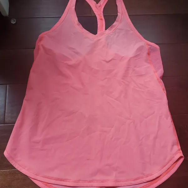 Lululemon athletica lightweight orange tank size 8 - Image 2
