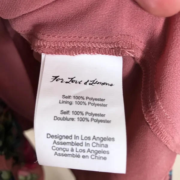 For Love and Lemons churro dress pink flamenco - Image 8