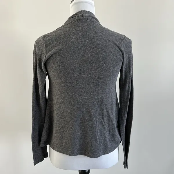 Ambiance Grey Cardigan Sweater Sz SM‎ - Image 4
