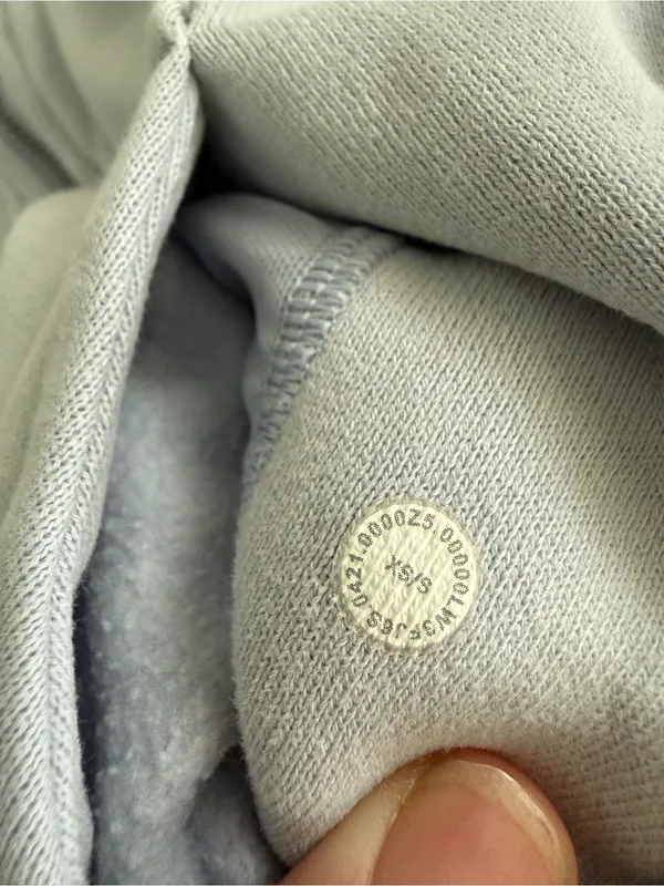 Lululemon Scuba Oversized Funnel Neck Half Zip Blue Linen XS/S LW3FJ6S - Image 4
