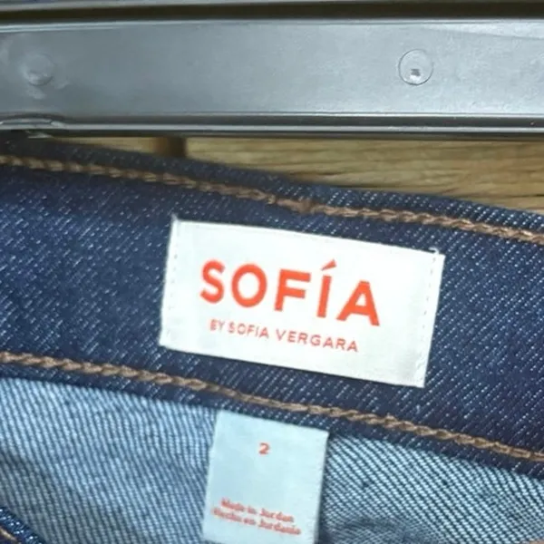 Sofia by Sofia Vergara High Rise‎ Flare Leg Jeans Size 2 Blue - Image 5
