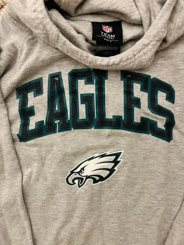 National Football League Team Apparel Philadelphia Eagles cheerleader hoodie - Image 2