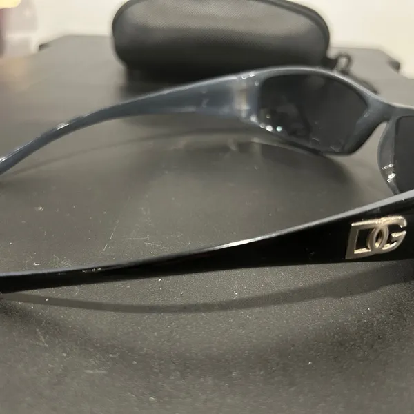 Dolce & Gabbana unisex Black Sunglasses - Image 10
