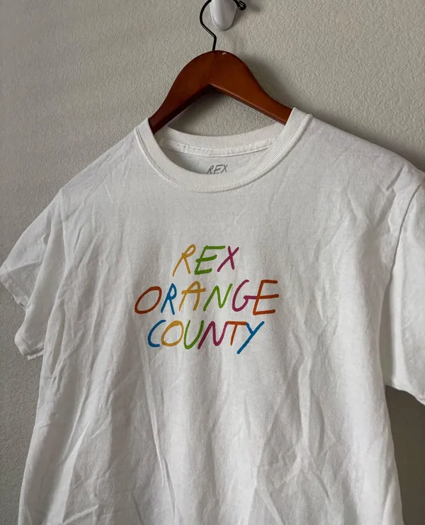 White Rex Orange County Tee - Image 3