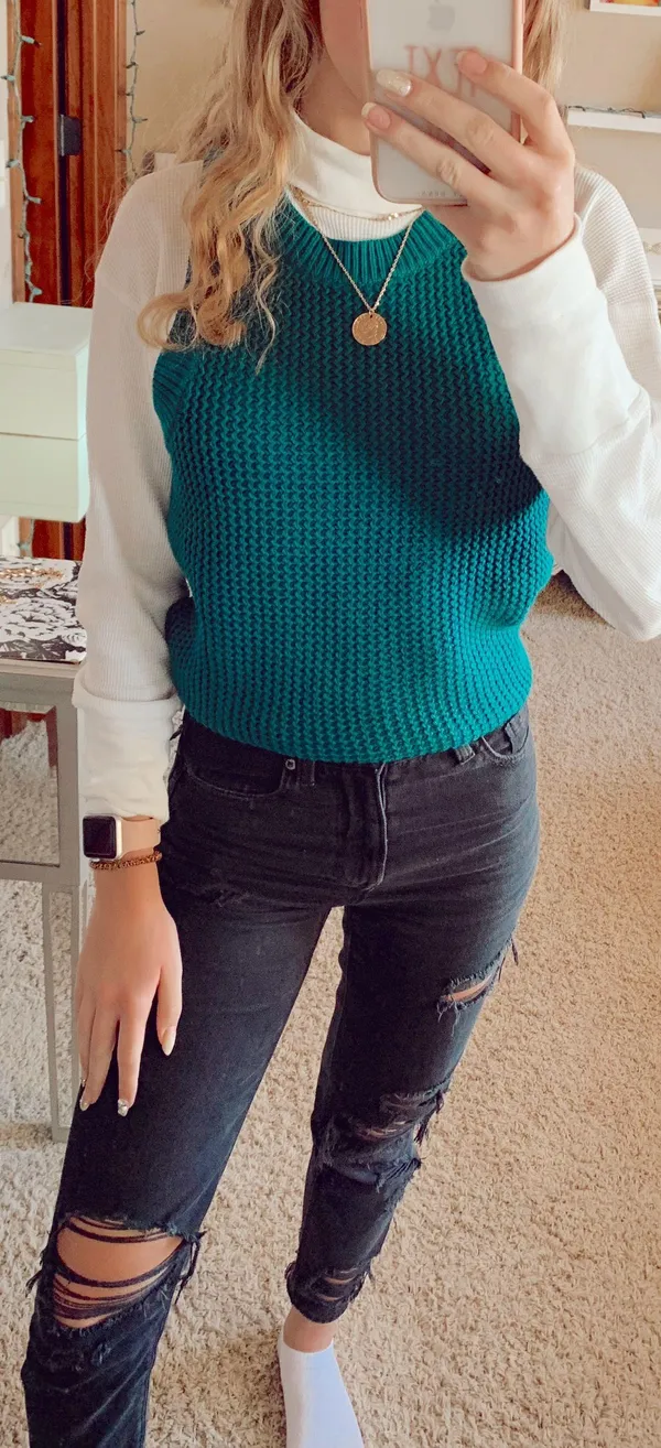 Anthropologie Sweater Vest NWOT - Image 2