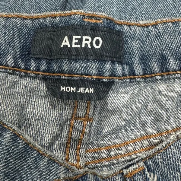 Aero Distressed Mom Jeans Women’s 4 - Image 2