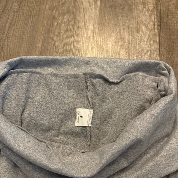 Amazon Soft Gray Foldover Flare Yoga Pants  - Image 2