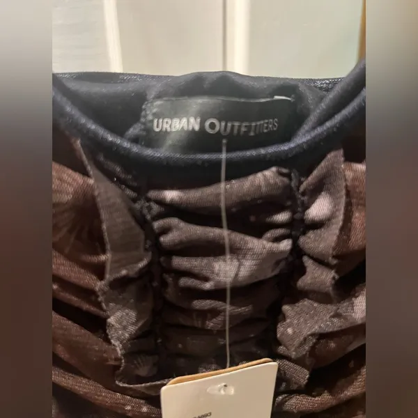 Urban Outfitters Ruched Mini Body Con Dress Size Small - Image 5