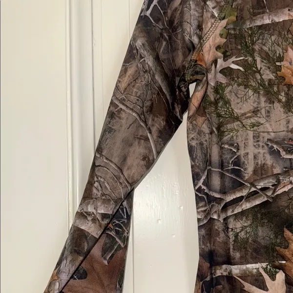 Camo Long Sleeve Tee Brown Size XS - Image 7