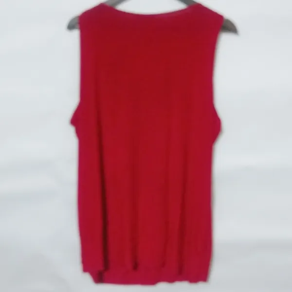 Perseption 2X Red Black Beaded Top Plus - Image 7