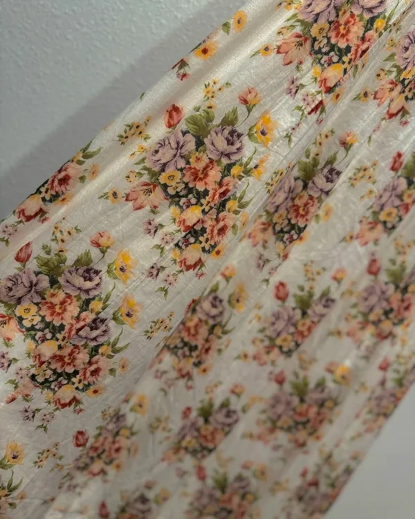 American Eagle Catie Corset Smocked Floral Midi Dress L NWOT - Image 6